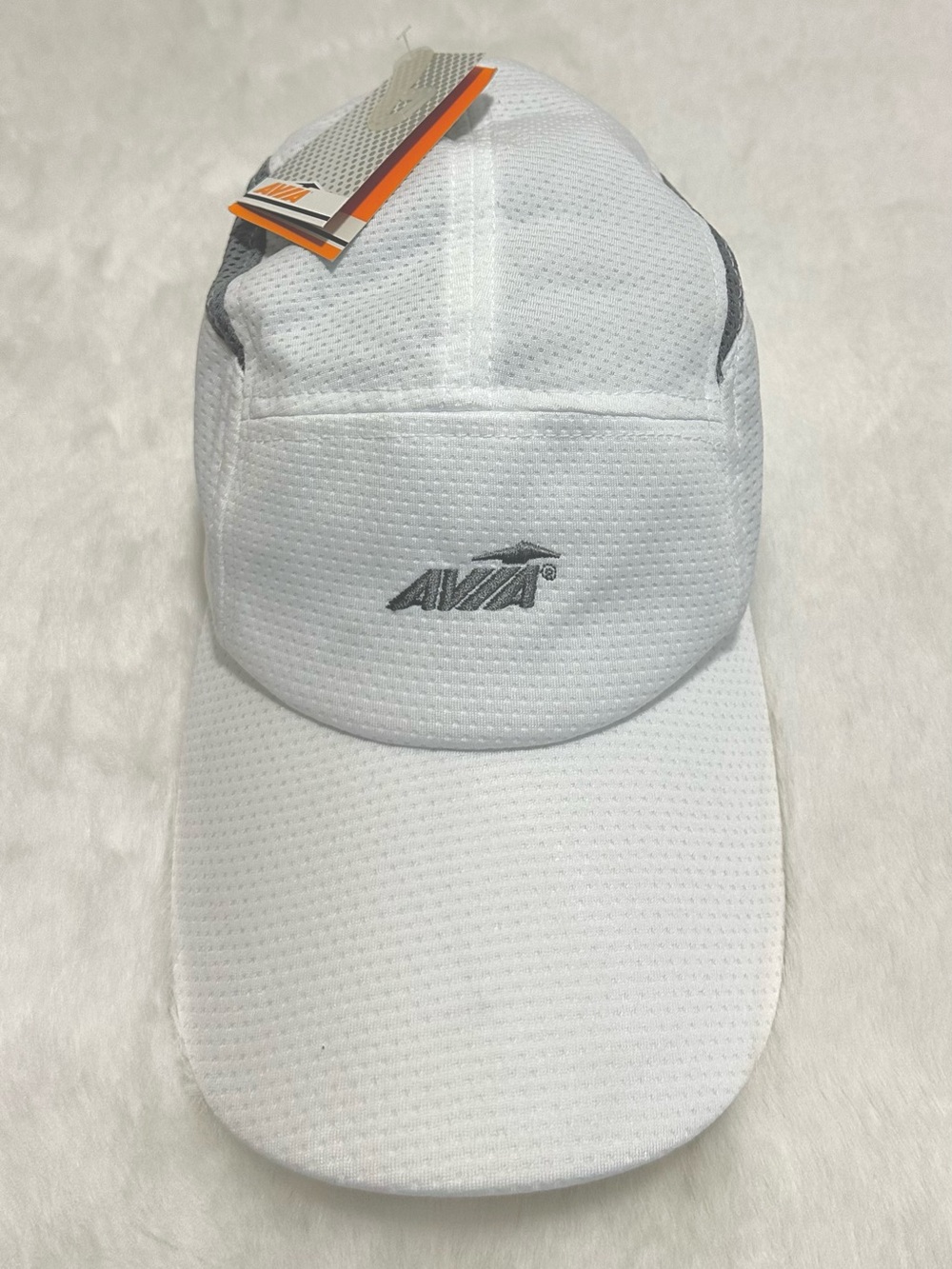 Avia White and Gray Performance Cap NWT